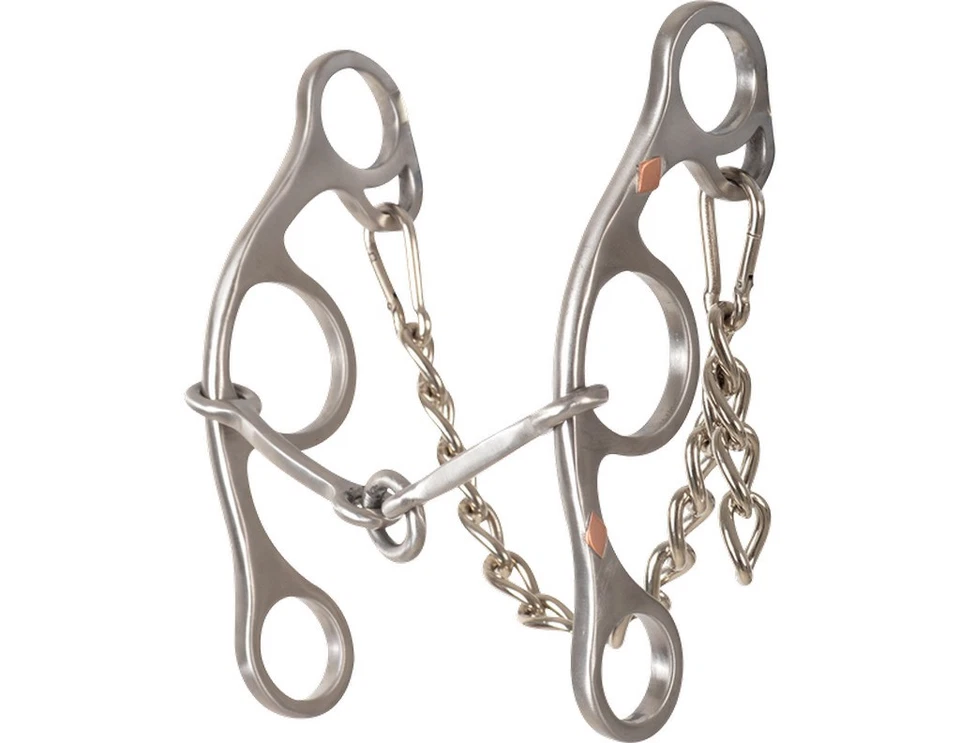 经典马位夹 O 形环方形松饼 6 个柄 BBIT4SSG33SS — 第 1/1 张图片