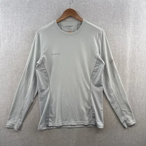 Mammut Base Layer Shirt Herren mittelgrau langarm sportlich Outdoor Erwachsene* - Bild 1 von 19