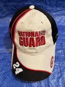 Jeff Gordon #24 berretto/cappello strapback NASCAR DuPont Hendrick Motorsports - Foto 1 di 6