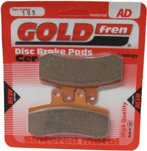 Brake Disc Pads Front For MZ Mastiff 660 (21 Front/Spoke Wheel) 2001 - Picture 1 of 2