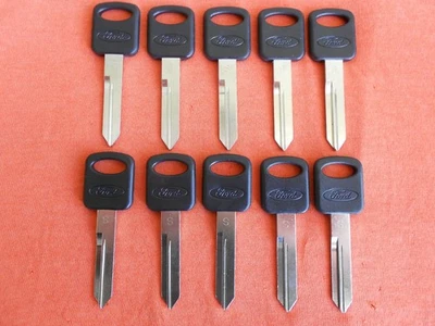 10  FORD F250 F350 SUPER DUTY TRUCK OEM KEY BLANKS 1997 - 2007 - Image 1 of 4