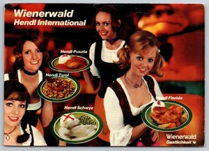 AK Wienerwald Fast Food Restaurant Reklame Deutschland verschickt 1973 6x4" - Bild 1 von 2