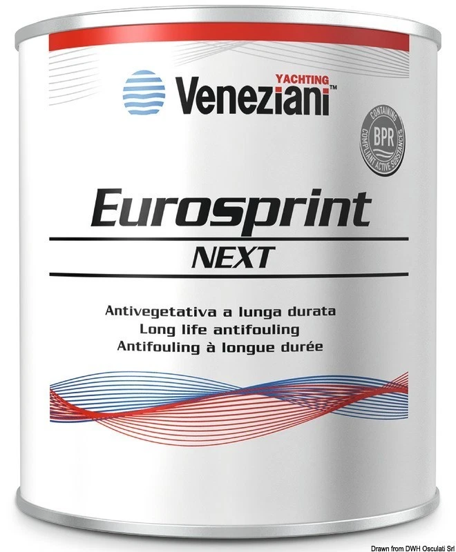 VENEZIANI ANTIVEGETATIVA EUROSPRINT NEXT LT. 2,5 - LONG LIFE MATRICE DURA - Immagine 1 di 1