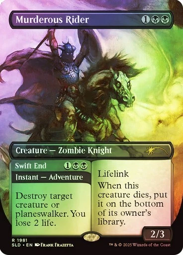 MTG - Murderous Rider - Foil - Frank Frazetta Secret Lair - Magic the Gathering - Image 1 of 1