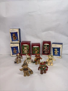 Lot of 5 Hallmark Keepsake Collector's Series Ornaments GIFT BEARERS 1999-2005 - Picture 1 of 13