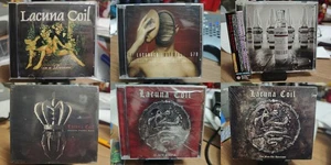 Lot 6 LACUNA COIL The Gathering Theatre of Tragedy Epica Nightwish Amaranthe - Picture 1 of 1