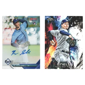 BLAKE SNELL (AU, RC) 2016 Bowman's Best Autographs #B16-BS Rifrattore - Foto 1 di 7