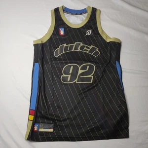 Dutch Bros Coffee S Basketball Jersey 92 Always Stoked Brown - Picture 1 of 9
