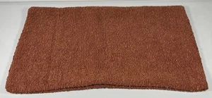 Miulee Pillow Cover Texturized 20x11 Burnt Orange  - Picture 1 of 3