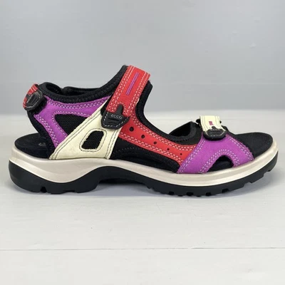 ECCO Offroad Yucatan Sandals Womens Size 40 Multicolor Hiking Ankle Strap Shoes - Image 1 of 4