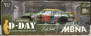 2004 Bobby Labonte #18 MBNA D-Day 60th Anniversary 1:24 Action NASCAR Diecast - Picture 1 of 4
