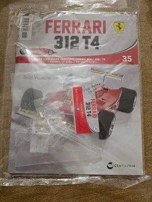 Centauria 1:8 Kiosho Ferrari 312 T4 Jilles Villenueve 1979 Uscita N 35 - Immagine 1 di 4