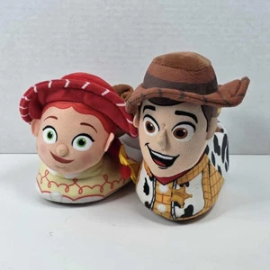 Pantofole Disney Pixar Toy Story Woody e Jesse taglia 5-6 cowboy cowgirl bambino - Foto 1 di 6
