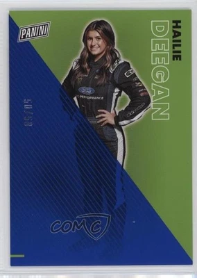 2023 Panini Father's Day Blue /50 Hailie Deegan #41 - Image 1 of 2