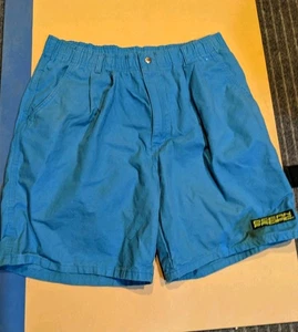 Vintage Ocean Pacific OP Shorts Men's Size L Blue Corduroy Bermuda - Picture 1 of 7