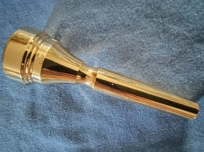 DENIS WICK 24K GOLD 4C CLASSIC TRUMPET MOUTHPIECE - Image 1 of 4