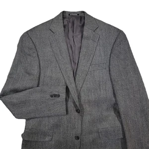 Chaqueta Blazer de Lana Hart Schaffner Marx Para Hombres 42L Abrigo Deportivo Espiga EE. UU. - Imagen 1 de 12