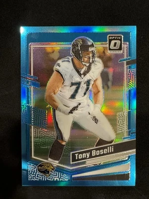 2023 Donruss Optic Tony Boselli Aqua /199 #85 - Image 1 of 2
