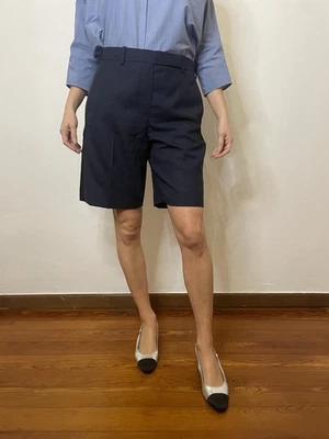 Pantaloni donna carven in viscosa tg 38 Blu Foto 1 de 4