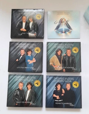 Thomas Anders sings Modern Talking CD 1-5 + BOX + Buch NEUWERTIG - Bild 1 von 3