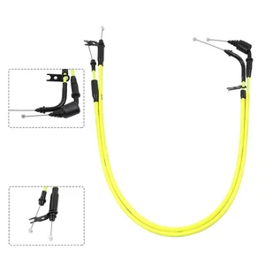 Throttle Cable Wire Line Linkage Yellow For?Suzuki GSXR1000 2017-2023 2024 - Picture 1 of 11