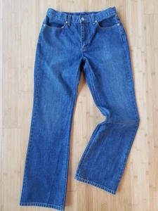 Y2K J.Crew Medium Wash Mid Rise Straight Wide Leg Denim Jeans Damen 8 Preppy  - Bild 1 von 9