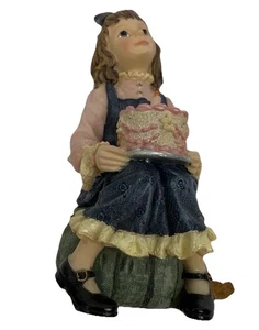 BOYDS Yesterday’s Child Dollstone Kaitlyn Birthday Cake Figur 2004 Edition - Bild 1 von 8