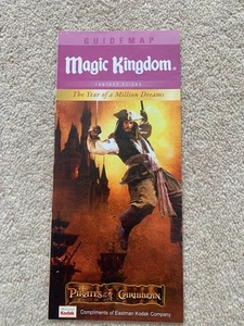 Magic Kingdom Freizeitpark Karte - - Bild 1 von 3