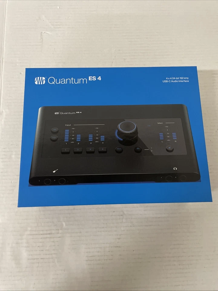 NEW PRESONUS Quantum ES 4 USB-C Audio Interface 4 x 4 24-bit 192kHz - Image 1 of 4