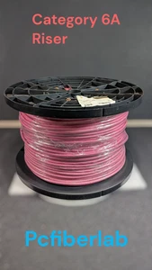 General Cable GenSPEED® 10 MTP, Cat 6A, 4/23 AWG, CMR, Riser, pink - 1000Ft - Bild 1 von 3