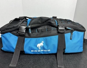 Ford Bronco Zaino Borsone Basecamp Blu/Nero Raro - Foto 1 di 24