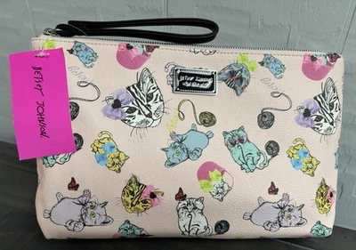 Muñequera con estampado de gato Betsey Johnson Foto 1 de 4