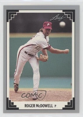 1991 Leaf Roger McDowell #410 - Image 1 of 2