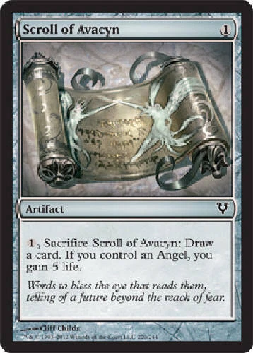 SCROLL OF AVACYN X4 4 4X Avacyn Restored MTG Magic the Gathering Cards DJMagic - Image 1 of 1