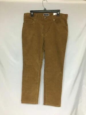 Club Room Men's Stretch Corduroy Pants Golden bark 32 X30 NWT $59.50 - Image 1 of 2