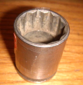 HUSKY 7/8 " X 1/2" 12 PT SHALLOW SOCKET # CT1228 - Picture 1 of 1