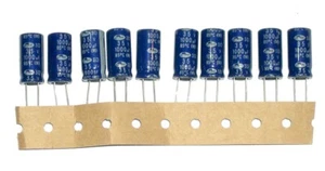 1000 μf 35V ( x 10 Stück ) SAMWHA 85°C Kondensatoren SD1V108M10020PA - Bild 1 von 1