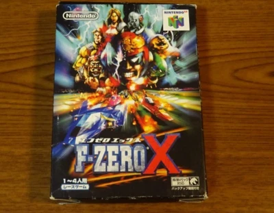 F-ZERO X Nintendo 64 N64 Used Japan Import Tasted Working Retro Game F/S 1998 - Image 1 of 4