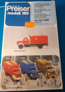 Gerätekraftwagen GKW von Preiser, Art.Nr. 1308 - Bild 1 von 3