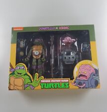 NECA Teenage Mutant Ninja Turtles TMNT DONATELLO VS KRANG 2 Pack Figures Sealed