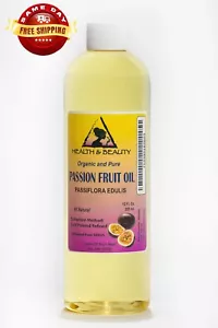 PASSION FRUIT / MARACUJA OIL REFINED ORGANIC COLD PRESSED FRESH 100% PURE 24 OZ - Picture 1 of 12