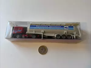R647 Albedo MAN F90 Tanksattelzug Keunecke Spedition Partner Silotransporte 1:87 - Bild 1 von 8