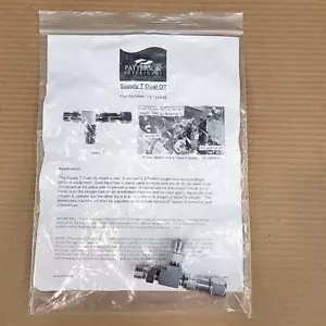 Dual O2 Versorgung T-Stück Sauerstoff Anästhesie Fitting Patterson Veterinary 78124848 Neu - Bild 1 von 15