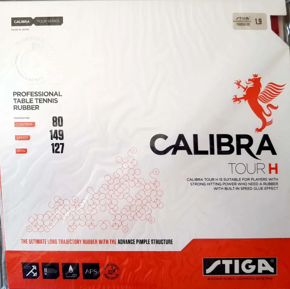 Nice price -->> Stiga TT-Belag Calibra Tour H, neu & ovp