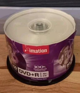 Memorex DVD+R 50 Pack 16X, 4.7GB, 120 Min. Recordable Brand New Missing Seal - Afbeelding 1 van 2