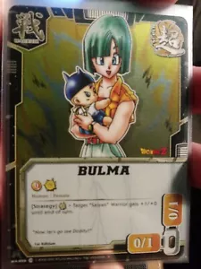 Bandai Dragon Ball CCG Bulma WA-050 Foil - Picture 1 of 2
