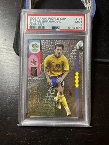 Zlatan Ibrahimovic 2006 Panini World Cup Germany #177 PSA 9 Mint Sweden AF - Picture 1 of 1