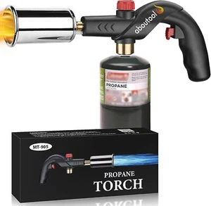 Propane Cooking Torch, Torch Head for Propane Tank with Igniter Searing Torch... - Picture 1 of 8