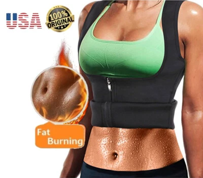 US Fajas Neopreno Modelador Prendas para el torso Deporte Modelador Cremallera Cuerpo Compresión Abdomen Chaleco Foto 1 de 4