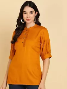 Women's Button-Front Tunic T-Shirt - Small (Free shipping on orders $25+) - Picture 1 of 5
